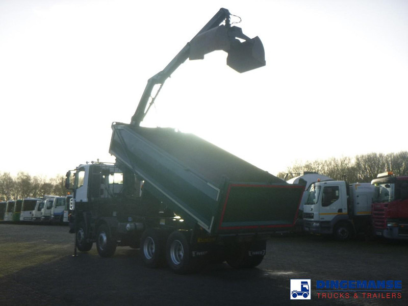 Iveco AD340T36 8x4 RHD tipper + HMF 1244 Z1 - Auto s hydraulickou rukou: obrázek 4 Iveco AD340T36 8x4 RHD tipper + HMF 1244 Z1 - Auto s hydraulickou rukou: obrázek 4