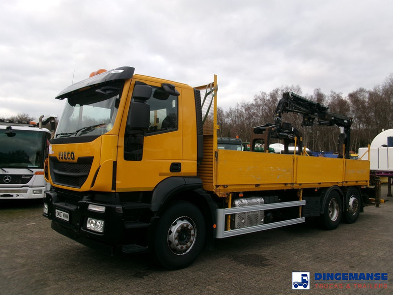 Iveco Stralis 310 6x2 Euro 6 + Atlas 105.2 crane - Auto s hydraulickou rukou: obrázek 1 Iveco Stralis 310 6x2 Euro 6 + Atlas 105.2 crane - Auto s hydraulickou rukou: obrázek 1