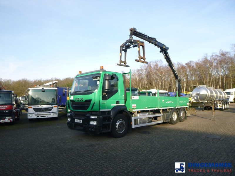Iveco Stralis 310 6x2 Euro 6 RHD + Atlas 129.3 crane - Auto s hydraulickou rukou: obrázek 1 Iveco Stralis 310 6x2 Euro 6 RHD + Atlas 129.3 crane - Auto s hydraulickou rukou: obrázek 1