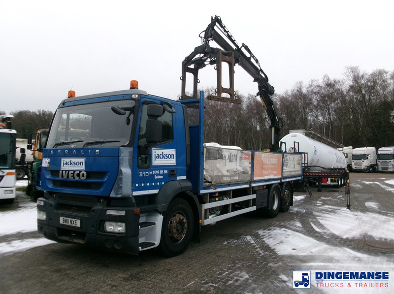 Iveco Stralis 310 EEV 6x2 RHD + Atlas 120.2E - Auto s hydraulickou rukou: obrázek 1 Iveco Stralis 310 EEV 6x2 RHD + Atlas 120.2E - Auto s hydraulickou rukou: obrázek 1