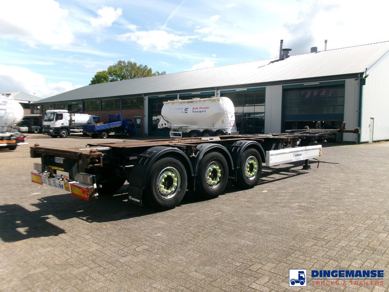 Krone 3-axle container trailer 20-30-40-45 ft DA08LNA - Kontejnerovy návěs/ Výměnná nástavba: obrázek 4 Krone 3-axle container trailer 20-30-40-45 ft DA08LNA - Kontejnerovy návěs/ Výměnná nástavba: obrázek 4