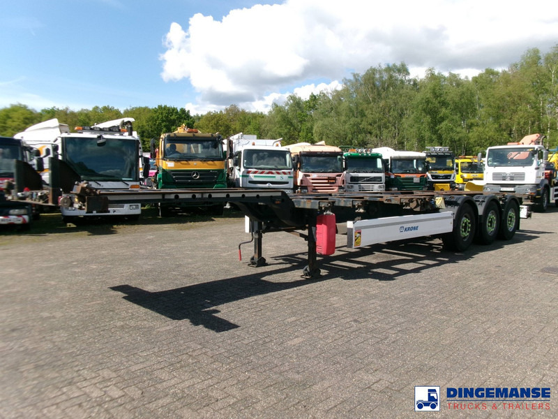 Krone 3-axle container trailer 20-30-40-45 ft DA08LNA - Kontejnerovy návěs/ Výměnná nástavba: obrázek 1 Krone 3-axle container trailer 20-30-40-45 ft DA08LNA - Kontejnerovy návěs/ Výměnná nástavba: obrázek 1