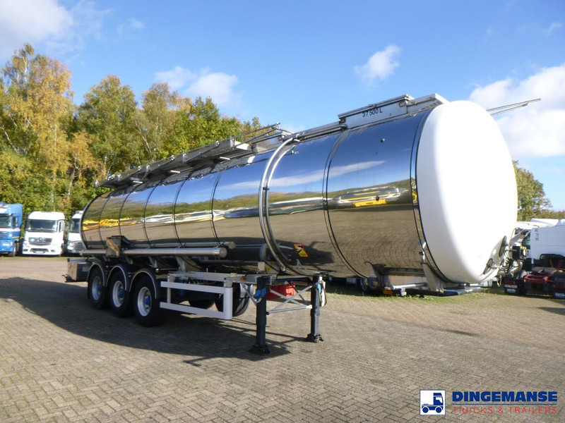 LAG Chemical tank inox 37.5 m3 / 1 comp - Cisternový návěs: obrázek 2 LAG Chemical tank inox 37.5 m3 / 1 comp - Cisternový návěs: obrázek 2