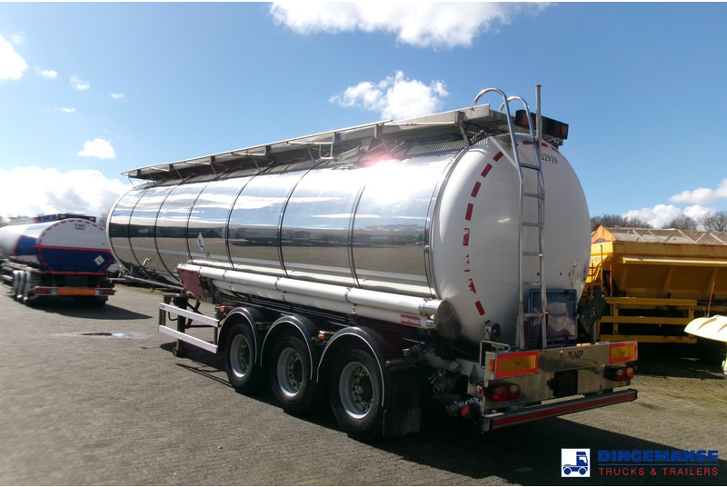 LAG Chemical tank inox 37.5 m3 / 1 comp + pump - Cisternový návěs: obrázek 3 LAG Chemical tank inox 37.5 m3 / 1 comp + pump - Cisternový návěs: obrázek 3
