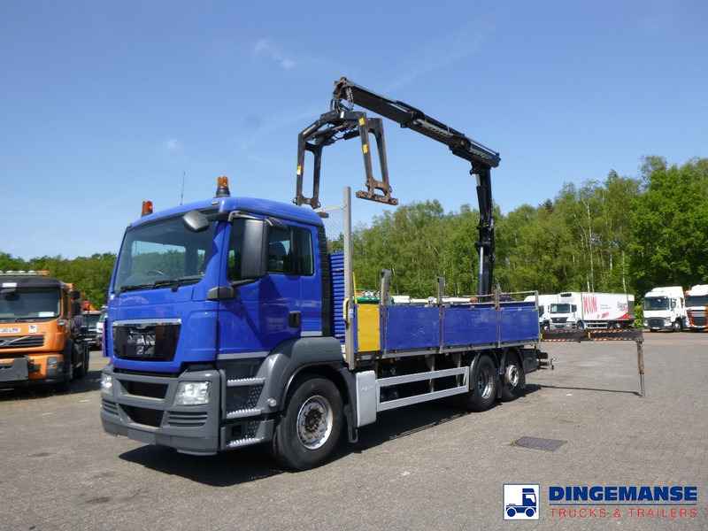 MAN TGS 26.360 6X2 RHD + HMF 1420-K2 + grapple - Auto s hydraulickou rukou: obrázek 1 MAN TGS 26.360 6X2 RHD + HMF 1420-K2 + grapple - Auto s hydraulickou rukou: obrázek 1