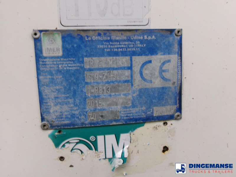 Autodomíchávač MAN TGS 32.360 8X4 Euro 6 Imer concrete mixer 9 m3: obrázek 18 Autodomíchávač MAN TGS 32.360 8X4 Euro 6 Imer concrete mixer 9 m3: obrázek 18