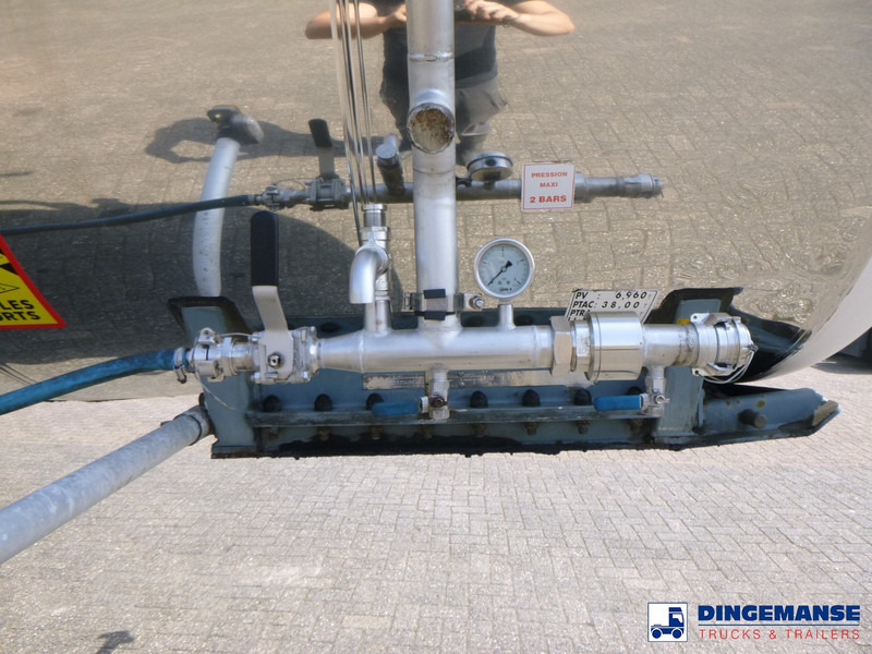 Cisternový návěs Magyar Chemical tank inox L4BH 22.2 m3 / 1 comp: obrázek 11