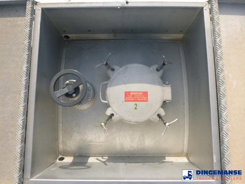 Cisternový návěs Magyar Chemical tank inox L4BH 44.5 m3 / 3 comp: obrázek 15