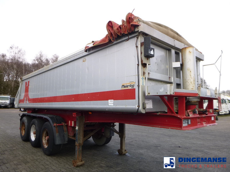Meierling Tipper trailer alu 21 m3 + tarpaulin - Dodávka sklápěč: obrázek 2 Meierling Tipper trailer alu 21 m3 + tarpaulin - Dodávka sklápěč: obrázek 2