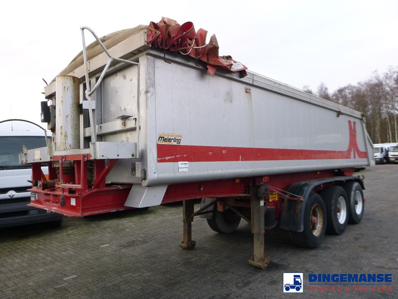 Meierling Tipper trailer alu 21 m3 + tarpaulin - Dodávka sklápěč: obrázek 1 Meierling Tipper trailer alu 21 m3 + tarpaulin - Dodávka sklápěč: obrázek 1
