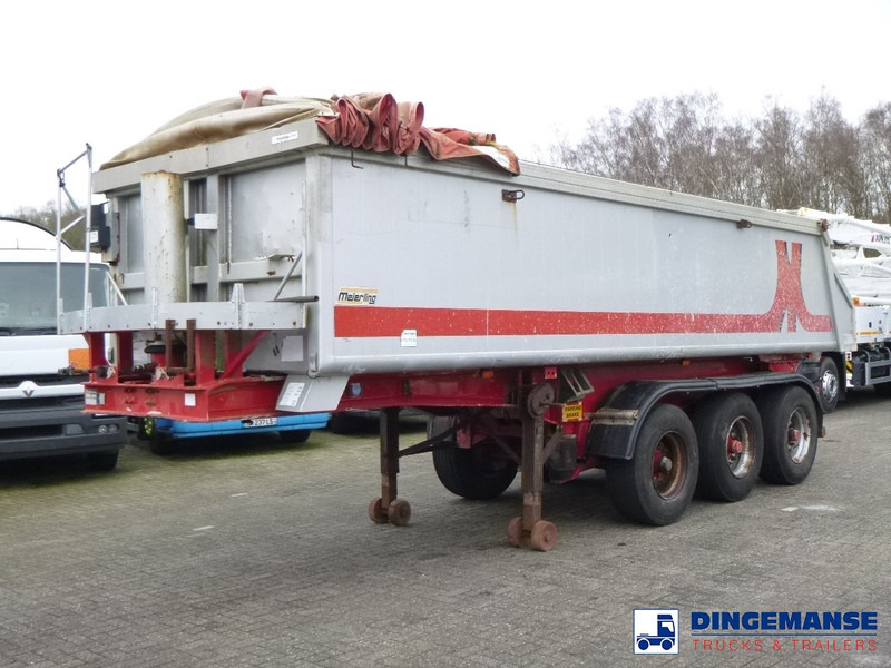 Meierling Tipper trailer alu 21 m3 + tarpaulin - Sklápěcí návěs: obrázek 1 Meierling Tipper trailer alu 21 m3 + tarpaulin - Sklápěcí návěs: obrázek 1
