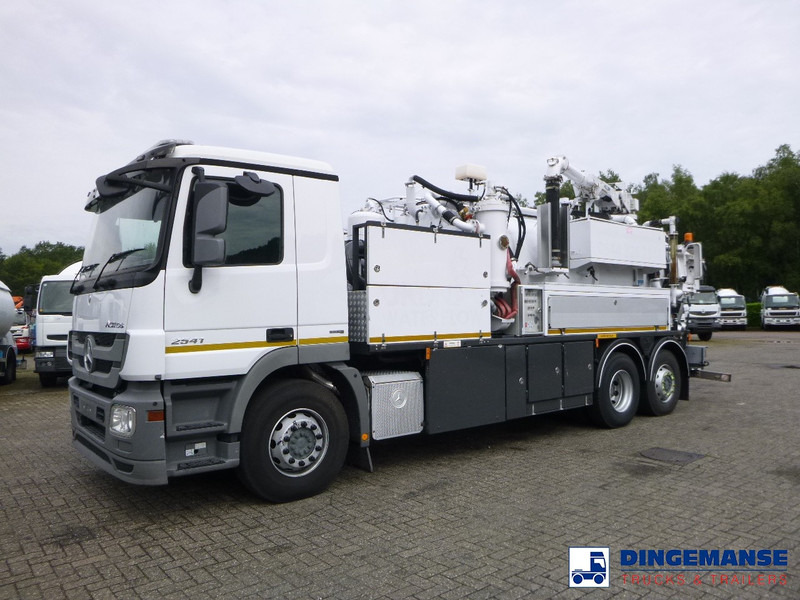 Mercedes-Benz Actros 2541 6x2 RHD E5 Huwer vacuum tank / hydrocureur 12 m3 - Čistič odpadových jam: obrázek 5 Mercedes-Benz Actros 2541 6x2 RHD E5 Huwer vacuum tank / hydrocureur 12 m3 - Čistič odpadových jam: obrázek 5