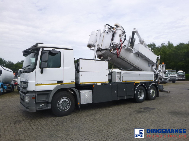 Mercedes-Benz Actros 2541 6x2 RHD E5 Huwer vacuum tank / hydrocureur 12 m3 - Čistič odpadových jam: obrázek 1 Mercedes-Benz Actros 2541 6x2 RHD E5 Huwer vacuum tank / hydrocureur 12 m3 - Čistič odpadových jam: obrázek 1