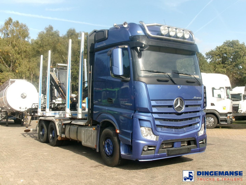 Mercedes-Benz Actros 2663 6x4 Euro 6 loglift F96 crane timber truck - Lesovůz, Auto s hydraulickou rukou: obrázek 2 Mercedes-Benz Actros 2663 6x4 Euro 6 loglift F96 crane timber truck - Lesovůz, Auto s hydraulickou rukou: obrázek 2