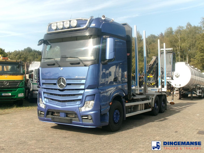 Mercedes-Benz Actros 2663 6x4 Euro 6 loglift F96 crane timber truck - Auto s hydraulickou rukou: obrázek 1 Mercedes-Benz Actros 2663 6x4 Euro 6 loglift F96 crane timber truck - Auto s hydraulickou rukou: obrázek 1