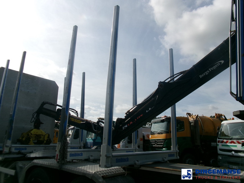 Auto s hydraulickou rukou Mercedes-Benz Actros 2663 6x4 Euro 6 loglift F96 crane timber truck: obrázek 9
