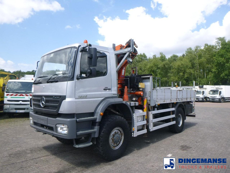 Mercedes-Benz Axor 1829 4x4 RHD + Atlas 85.2 A5L - Auto s hydraulickou rukou: obrázek 1 Mercedes-Benz Axor 1829 4x4 RHD + Atlas 85.2 A5L - Auto s hydraulickou rukou: obrázek 1