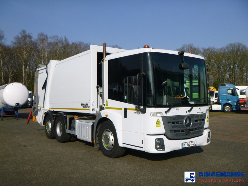 Mercedes-Benz Econic 2630 6x2 RHD Faun refuse truck - Vůz na odvoz odpadků: obrázek 2 Mercedes-Benz Econic 2630 6x2 RHD Faun refuse truck - Vůz na odvoz odpadků: obrázek 2