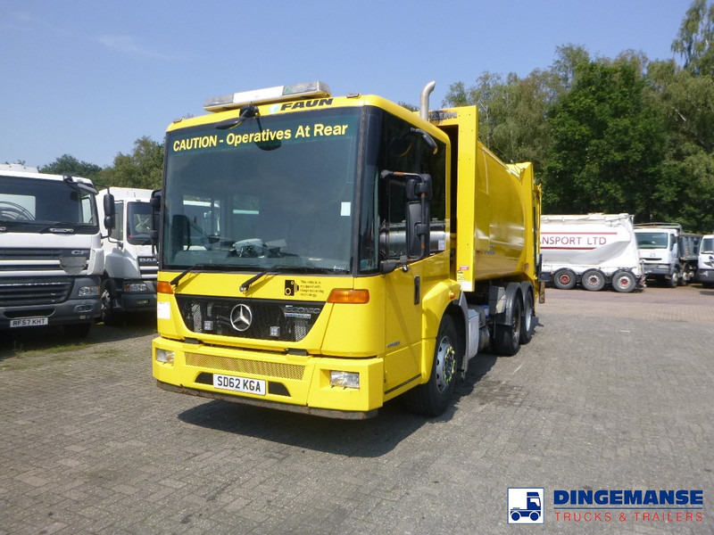 Mercedes-Benz Econic 2633 6x4 RHD Euro 5 EEV Faun Variopress refuse truck - Vůz na odvoz odpadků: obrázek 1 Mercedes-Benz Econic 2633 6x4 RHD Euro 5 EEV Faun Variopress refuse truck - Vůz na odvoz odpadků: obrázek 1