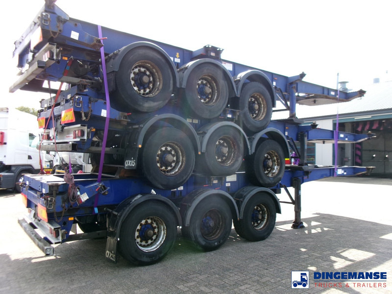 Montracon Stack - 3 x container chassis 20-30-40-45 ft - Kontejnerovy návěs/ Výměnná nástavba: obrázek 3 Montracon Stack - 3 x container chassis 20-30-40-45 ft - Kontejnerovy návěs/ Výměnná nástavba: obrázek 3