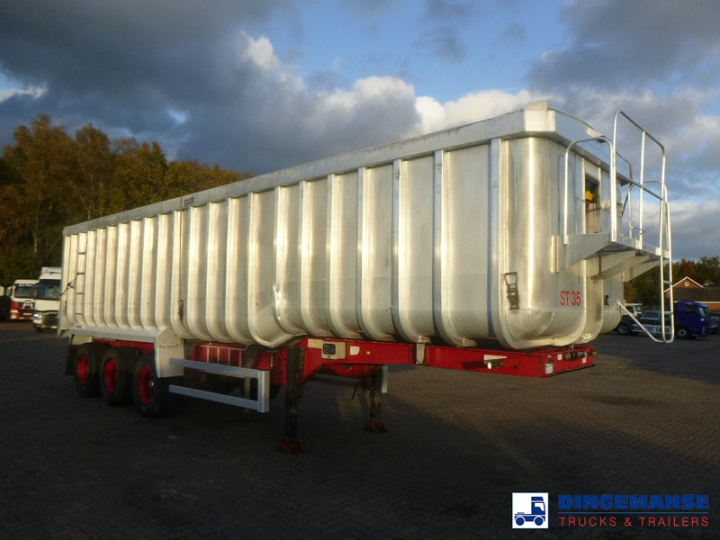 Montracon Tipper trailer alu 53.6 m3 + tarpaulin - Sklápěcí návěs: obrázek 2 Montracon Tipper trailer alu 53.6 m3 + tarpaulin - Sklápěcí návěs: obrázek 2