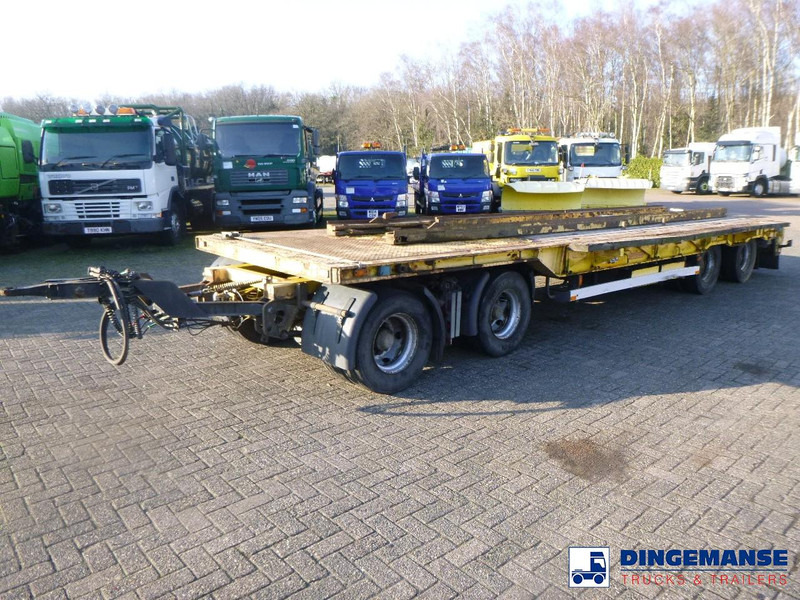 Nooteboom 4-axle lowbed drawbar trailer ASD-40-22 - Přívěs plato/ Valník: obrázek 1 Nooteboom 4-axle lowbed drawbar trailer ASD-40-22 - Přívěs plato/ Valník: obrázek 1