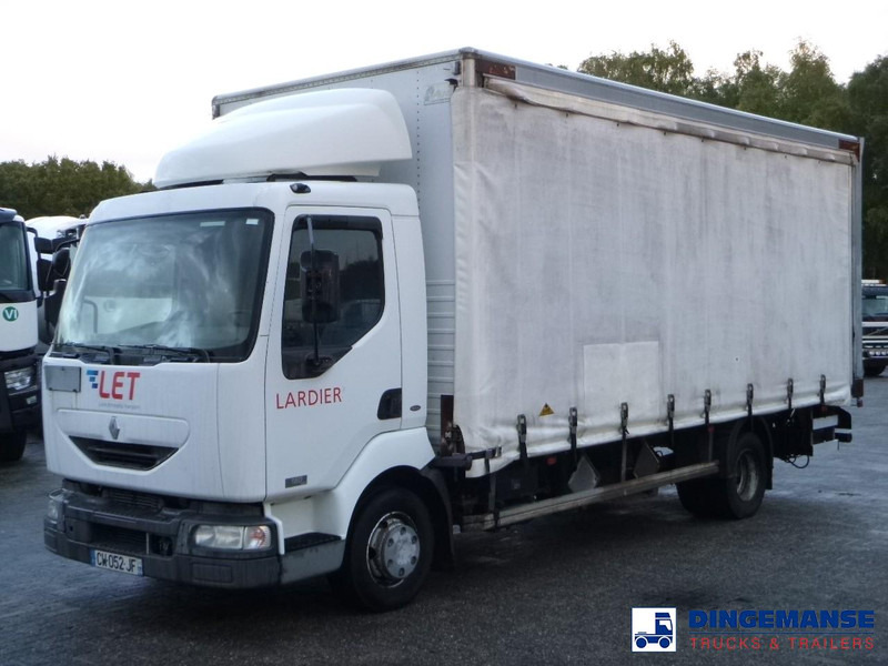Renault Midlum 180 dci 4x2 curtain sider - Plachtový nákladní auto: obrázek 1 Renault Midlum 180 dci 4x2 curtain sider - Plachtový nákladní auto: obrázek 1