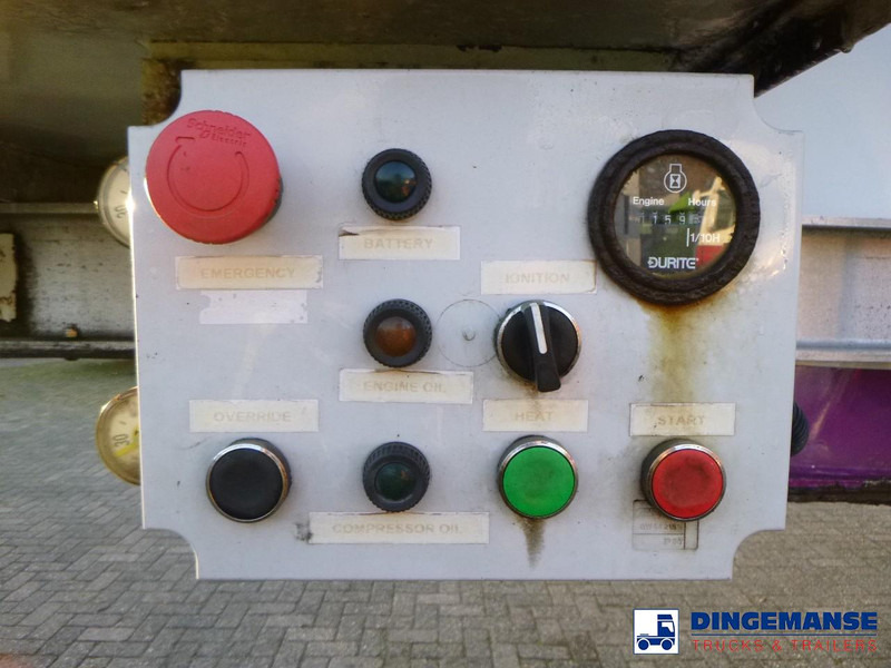 Cisternový návěs SPITZER Powder tank alu 37 m3 + engine/compressor: obrázek 6