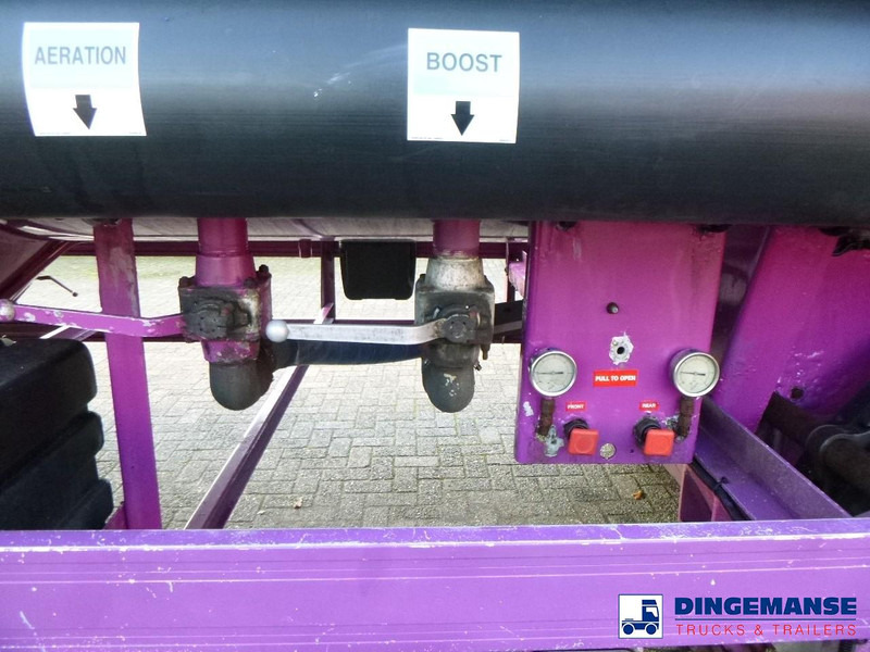 Cisternový návěs SPITZER Powder tank alu 37 m3 + engine/compressor: obrázek 12