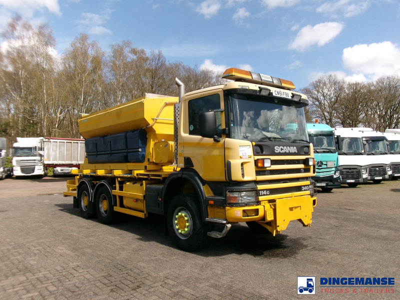 Scania P114-340 CB 6X6 RHD gritter / snow plough - Vozidlo pro zimní údržbu: obrázek 2 Scania P114-340 CB 6X6 RHD gritter / snow plough - Vozidlo pro zimní údržbu: obrázek 2