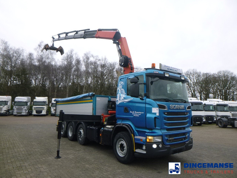 Scania R 500 8X2 tipper + Palfinger PK27001 EHD - Auto s hydraulickou rukou: obrázek 2 Scania R 500 8X2 tipper + Palfinger PK27001 EHD - Auto s hydraulickou rukou: obrázek 2