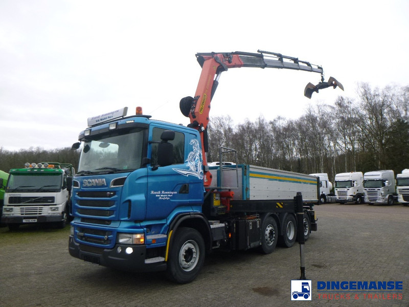 Scania R 500 8X2 tipper + Palfinger PK27001 EHD - Auto s hydraulickou rukou: obrázek 1 Scania R 500 8X2 tipper + Palfinger PK27001 EHD - Auto s hydraulickou rukou: obrázek 1