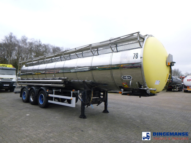 Van Hool Chemical tank inox 30 m3 / 1 comp - Cisternový návěs: obrázek 2 Van Hool Chemical tank inox 30 m3 / 1 comp - Cisternový návěs: obrázek 2