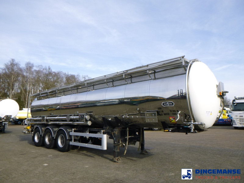 Van Hool Chemical tank inox 30 m3 / 1 comp - Cisternový návěs: obrázek 2 Van Hool Chemical tank inox 30 m3 / 1 comp - Cisternový návěs: obrázek 2