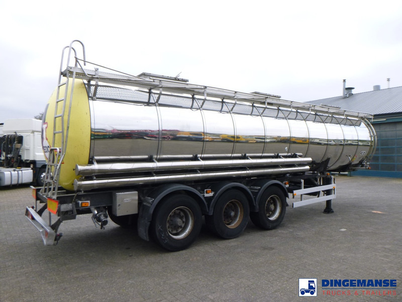 Van Hool Chemical tank inox 30 m3 / 1 comp - Cisternový návěs: obrázek 4 Van Hool Chemical tank inox 30 m3 / 1 comp - Cisternový návěs: obrázek 4