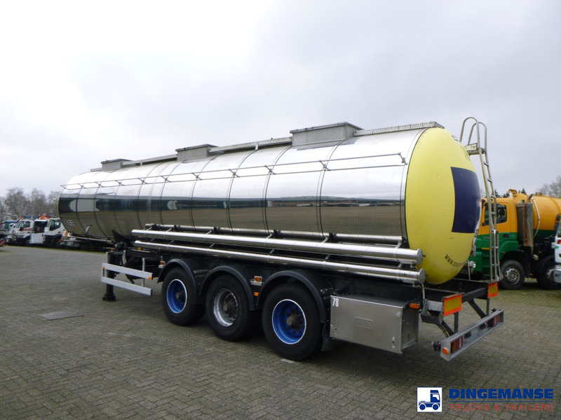 Van Hool Chemical tank inox 30 m3 / 1 comp - Cisternový návěs: obrázek 3 Van Hool Chemical tank inox 30 m3 / 1 comp - Cisternový návěs: obrázek 3