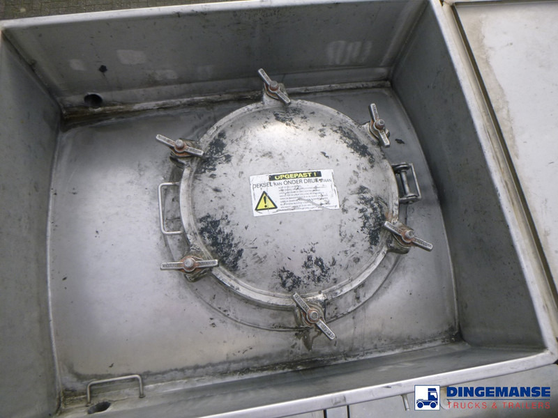 Cisternový návěs Van Hool Chemical tank inox 30 m3 / 1 comp: obrázek 19