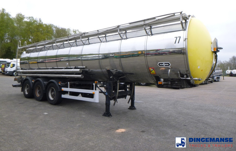 Van Hool Chemical tank inox 30 m3 / 1 comp - Cisternový návěs: obrázek 2 Van Hool Chemical tank inox 30 m3 / 1 comp - Cisternový návěs: obrázek 2