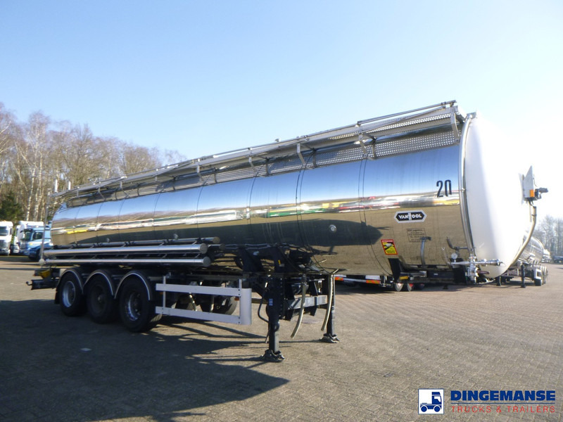 Van Hool Chemical tank inox 30 m3 / 3 comp - Cisternový návěs: obrázek 2 Van Hool Chemical tank inox 30 m3 / 3 comp - Cisternový návěs: obrázek 2