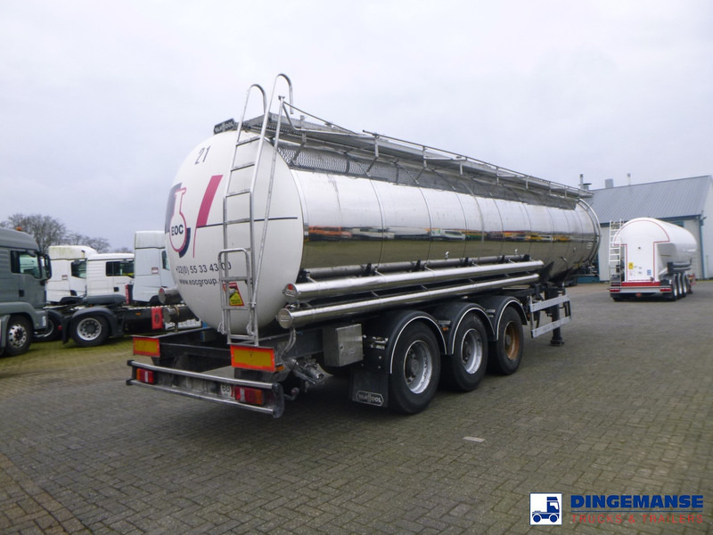 Van Hool Chemical tank inox 30 m3 / 3 comp - Cisternový návěs: obrázek 4 Van Hool Chemical tank inox 30 m3 / 3 comp - Cisternový návěs: obrázek 4
