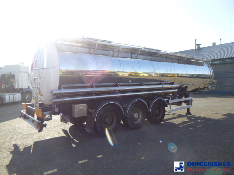 Van Hool Chemical tank inox L4BH 30 m3 / 3 comp - Cisternový návěs: obrázek 4 Van Hool Chemical tank inox L4BH 30 m3 / 3 comp - Cisternový návěs: obrázek 4