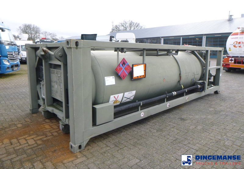 WEW (Westerwälder Eisenwerk) Fuel (kerosene, diesel) tank container 20 ft. inox 10 m3 / 1 comp + pump - Skladovací nádrž: obrázek 3 WEW (Westerwälder Eisenwerk) Fuel (kerosene, diesel) tank container 20 ft. inox 10 m3 / 1 comp + pump - Skladovací nádrž: obrázek 3