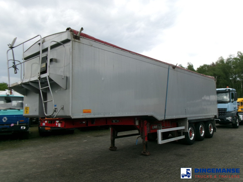 WILCOX Tipper trailer alu 52 m3 + tarpaulin - Sklápěcí návěs: obrázek 1 WILCOX Tipper trailer alu 52 m3 + tarpaulin - Sklápěcí návěs: obrázek 1
