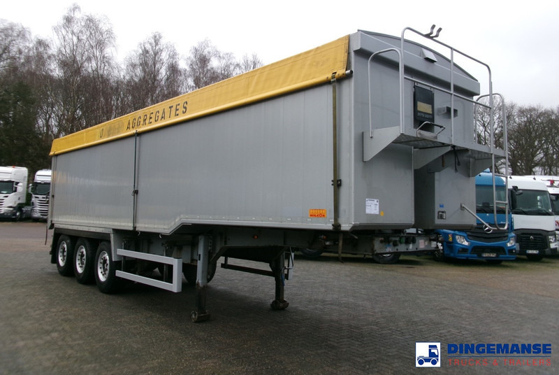 WILCOX Tipper trailer alu 52 m3 + tarpaulin - Sklápěcí návěs: obrázek 2 WILCOX Tipper trailer alu 52 m3 + tarpaulin - Sklápěcí návěs: obrázek 2
