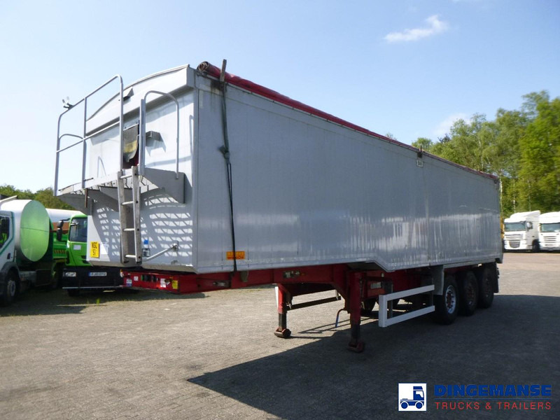 WILCOX Tipper trailer alu 55 m3 + tarpaulin - Sklápěcí návěs: obrázek 1 WILCOX Tipper trailer alu 55 m3 + tarpaulin - Sklápěcí návěs: obrázek 1