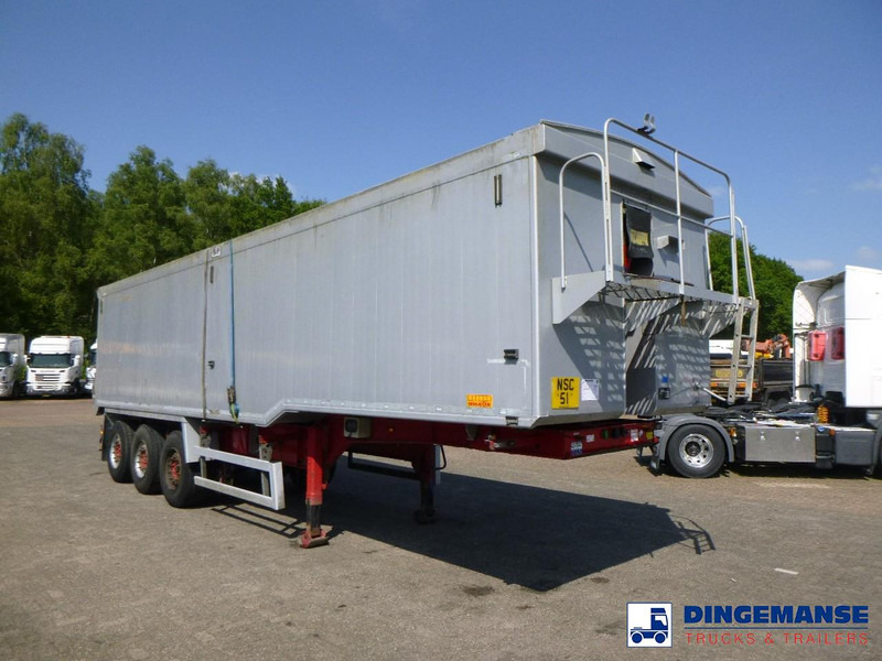WILCOX Tipper trailer alu 55 m3 + tarpaulin - Sklápěcí návěs: obrázek 2 WILCOX Tipper trailer alu 55 m3 + tarpaulin - Sklápěcí návěs: obrázek 2