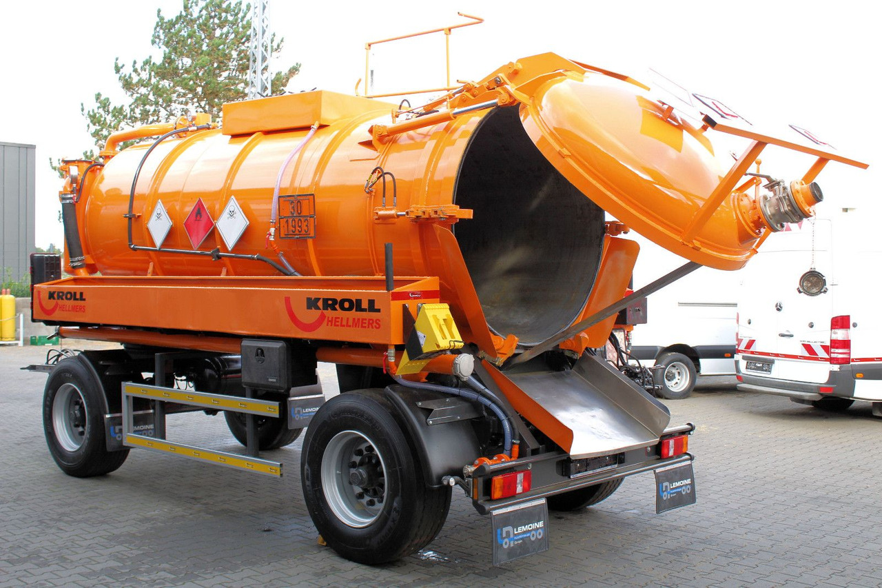 Kutschke 10m³ Kipper Saug u.Druck INOX +ADR/GGVS - Cisternový přívěs: obrázek 3 Kutschke 10m³ Kipper Saug u.Druck INOX +ADR/GGVS - Cisternový přívěs: obrázek 3