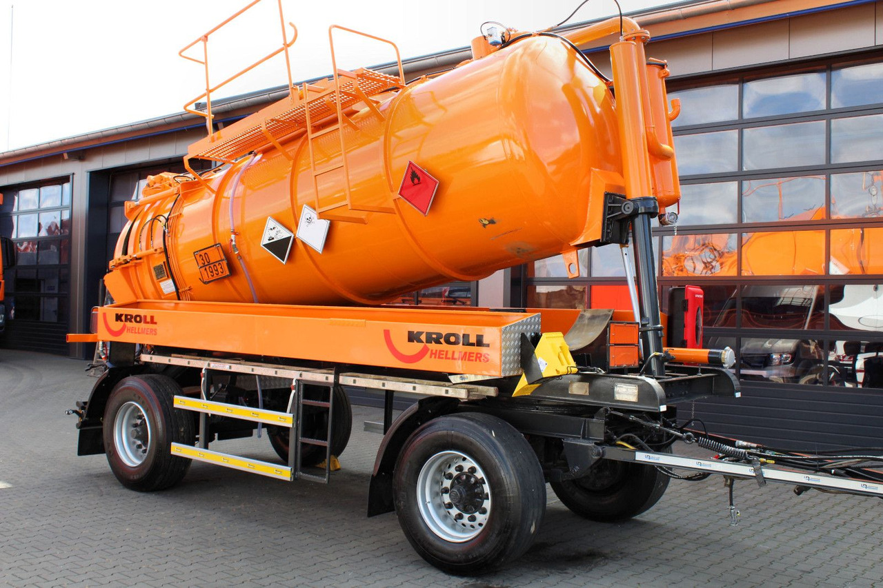 Kutschke 10m³ Kipper Saug u.Druck INOX +ADR/GGVS - Cisternový přívěs: obrázek 5 Kutschke 10m³ Kipper Saug u.Druck INOX +ADR/GGVS - Cisternový přívěs: obrázek 5