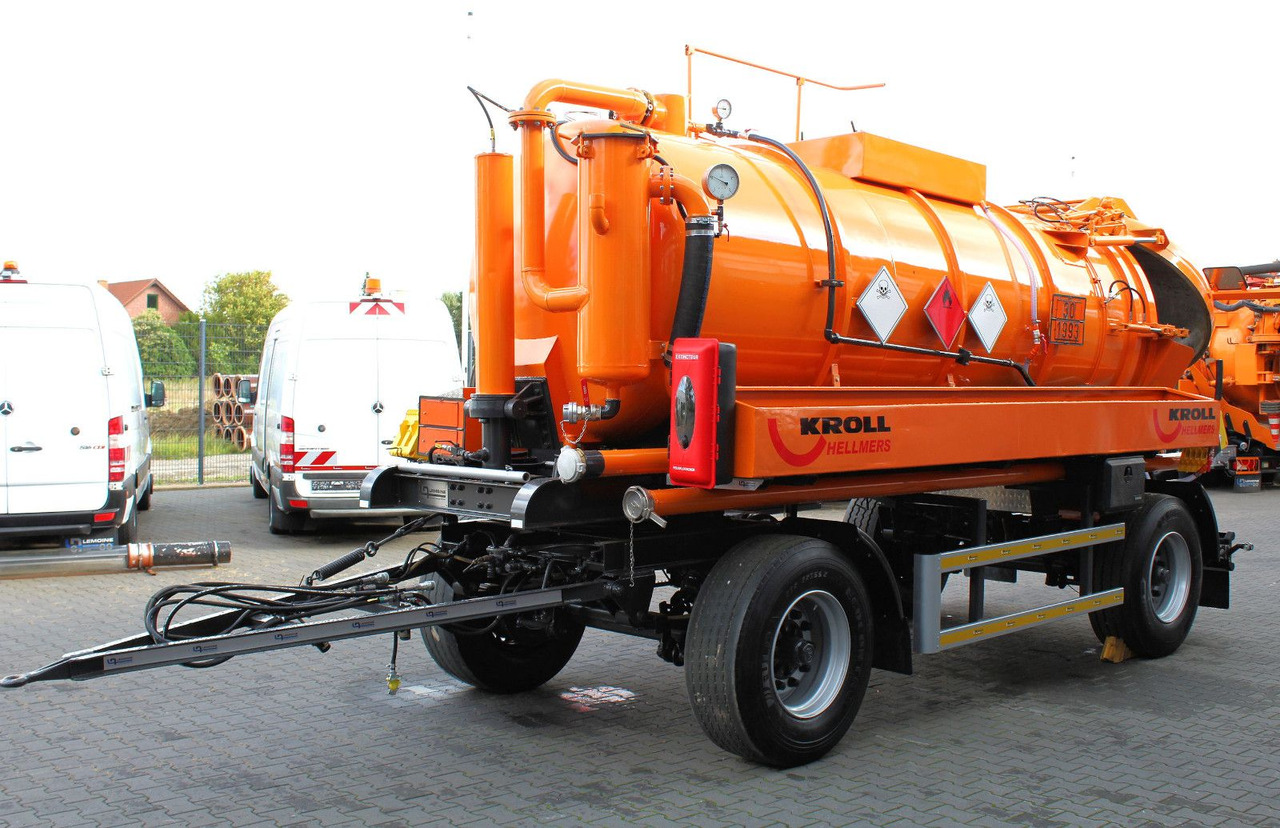 Kutschke 10m³ Kipper Saug u.Druck INOX +ADR/GGVS - Cisternový přívěs: obrázek 2 Kutschke 10m³ Kipper Saug u.Druck INOX +ADR/GGVS - Cisternový přívěs: obrázek 2