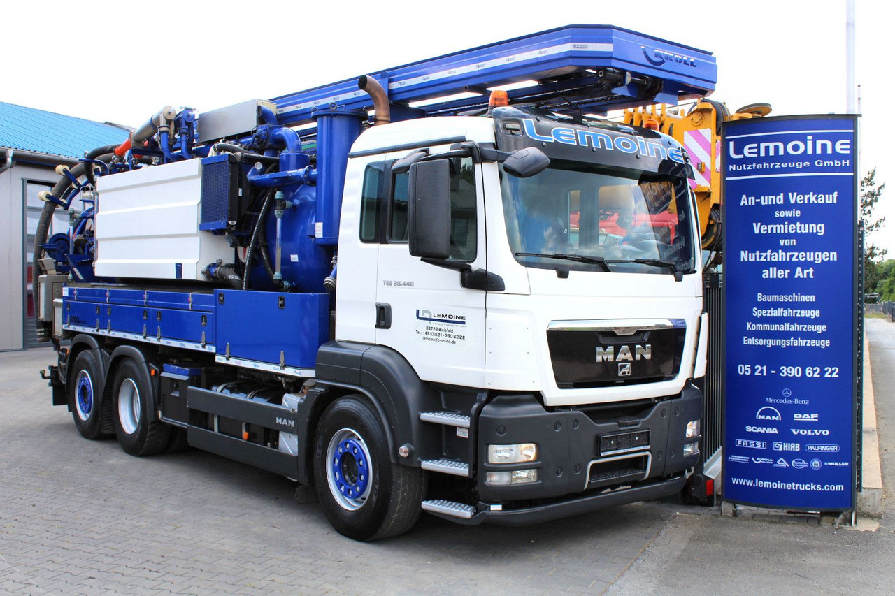 MAN TGS 28.440 6x2 Kroll 14,5m³ W-Rückgewinner KOMBI - Čistič odpadových jam: obrázek 1 MAN TGS 28.440 6x2 Kroll 14,5m³ W-Rückgewinner KOMBI - Čistič odpadových jam: obrázek 1